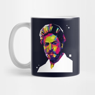 Shah Rukh Khan Colorful with Background Mug